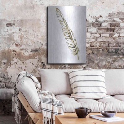 «Gilded Swan Feather I» par Chris Paschke