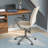 Mid-Back Designer Upholstered Swivel Executive Office Chair with Armrests-1860959587-1860959584