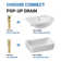 Single Hole Bathroom Faucet with Drain Assembly, Single Handle Bathroom Sink Faucet with Pop-up Drain Stopper