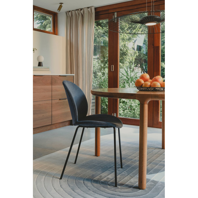 Bonnet Upholstered Dining Chair, Orange