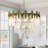 Encarna 23.5" Modern 8 - Light Dimmable Tiered Chandelier