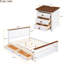 Ensemble de chambre à coucher 3 pièces Deshaud-1130481512
