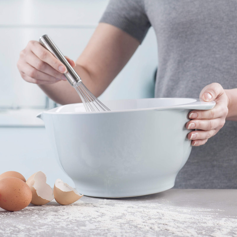 Melamine Non Slip Mixing Bowl, 23cm Diameter, Duck Egg Blue