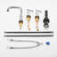2-handle Bathroom Faucet with Drain Assembly-73458821