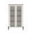 32" Tempered Glass Bookcase Cabinet-1660880719