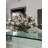 Stylish Glass Planter With White Magnolias