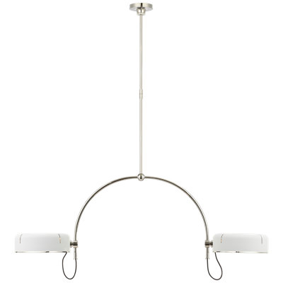 Thomas O'Brien Oso 72" Linear Arched Pendant
