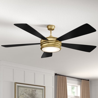 Braxton 52'' Ceiling Fan with LED Lights