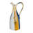 Ceramic Pitcher Vase with Abstract Multicoloured Finish-2084218415-2084218408