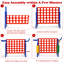 Gymax Plastic Foldable 4-to-Score Giant Game Set-58787103