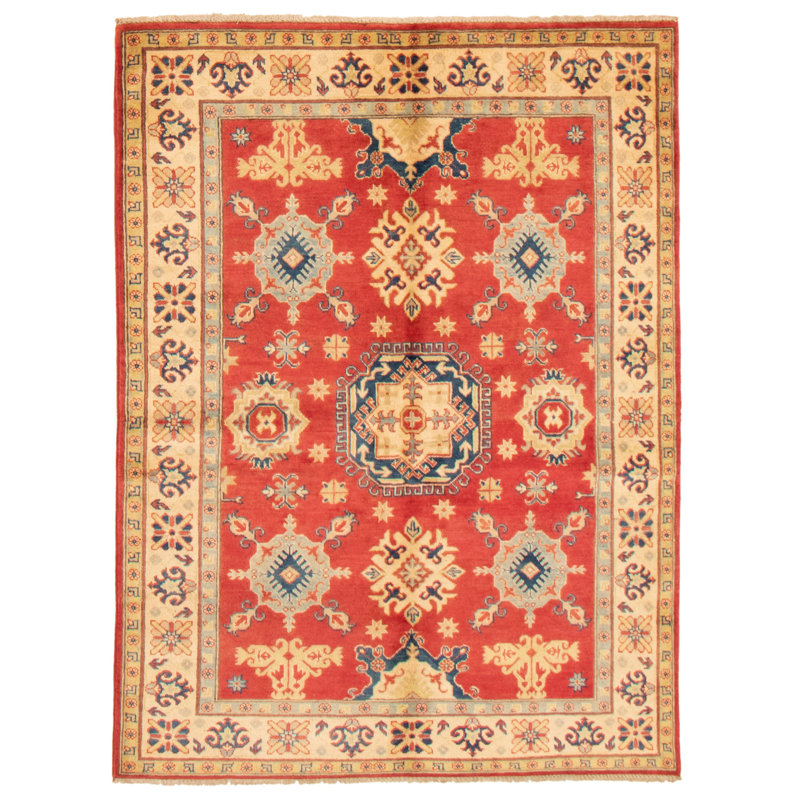 Tapis rouge Finest Gazni 5 pi 0 po x 6 pi 6 po