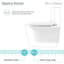 Cuvette de toilette allongée Cascade