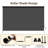 6'×6' Cordless Outdoor Roller Shade, Patio Sun Shade with 420GSM Upgraded Fabric for 95% UV Blockout, Weather-Resistant Blinds for Indoor & Outdoor Use-150235633-150235645