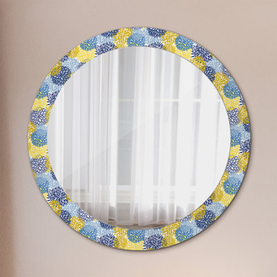 Huldar Glass Flat Wall Mirror