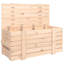 Marlow Home Co. Storage Box White 91X40.5X42 Cm Solid Wood Pine-182268798