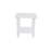 16.7'' High Compact Side Table, Sturdy Slatted Design For Backyard, Deck, Balcony, Garden Nook-2009245142