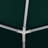 vidaXL Party Tent Green Polyethylene, Steel Large Collapsible-58026631