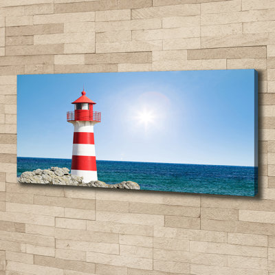 Lighthouse - No Frame Print on Canvas