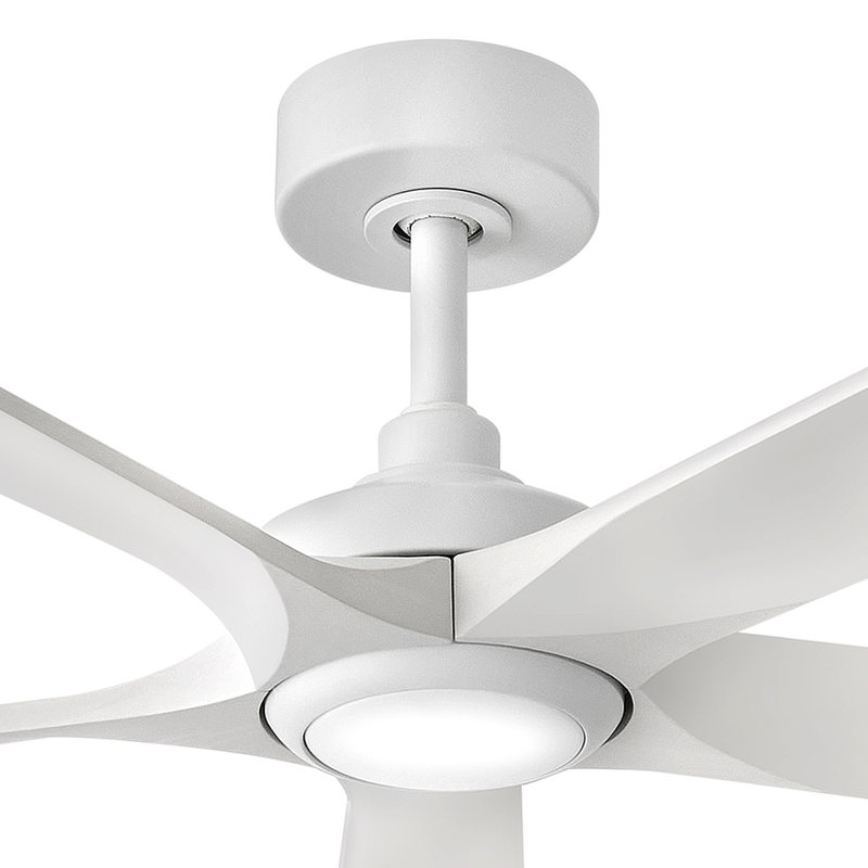 Hinkley Layton Ceiling Fan, White, Matte White