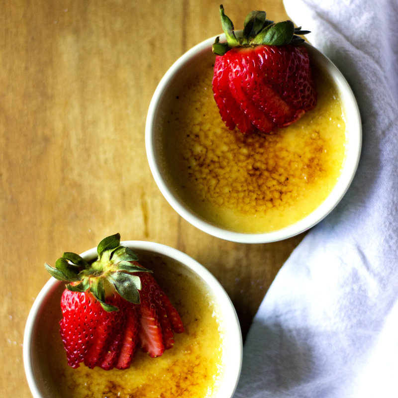 Red Stoneware 8 oz Ramekin Dish Set of 2