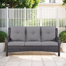 Dahlyla 72.44'' Polyethylene (PE) Wicker Outdoor Patio Sofa