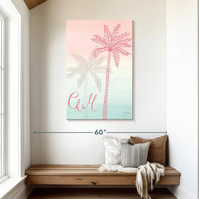 Harnek Sunset Palms II, 45" H x 30" W