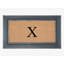 Paillasson d'extérieur robuste monogrammé 24 X 39-70051390