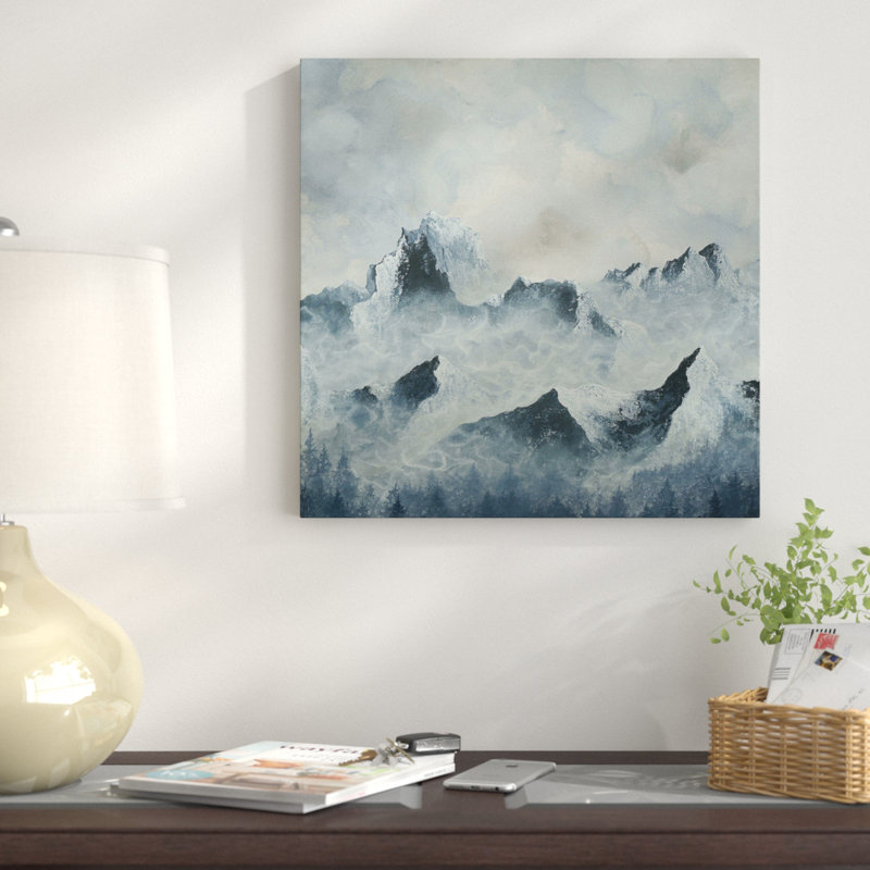 « cour triptyque panel i », impression sur toile, H 18 po x l 18 po x P 1,5 po, Pas de tapis, Toile tendue