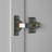 Freestanding Bathroom Cabinet with Two Doors and adjustable shelves-1702049648