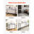 Modern Narrow Long Faux Marble Console Table With Built-In Power Outlet, Perfect For Entryways And Living Rooms