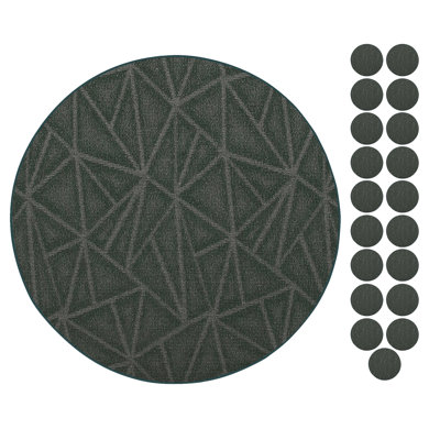 Ensemble de tapis vert Furnish My Place