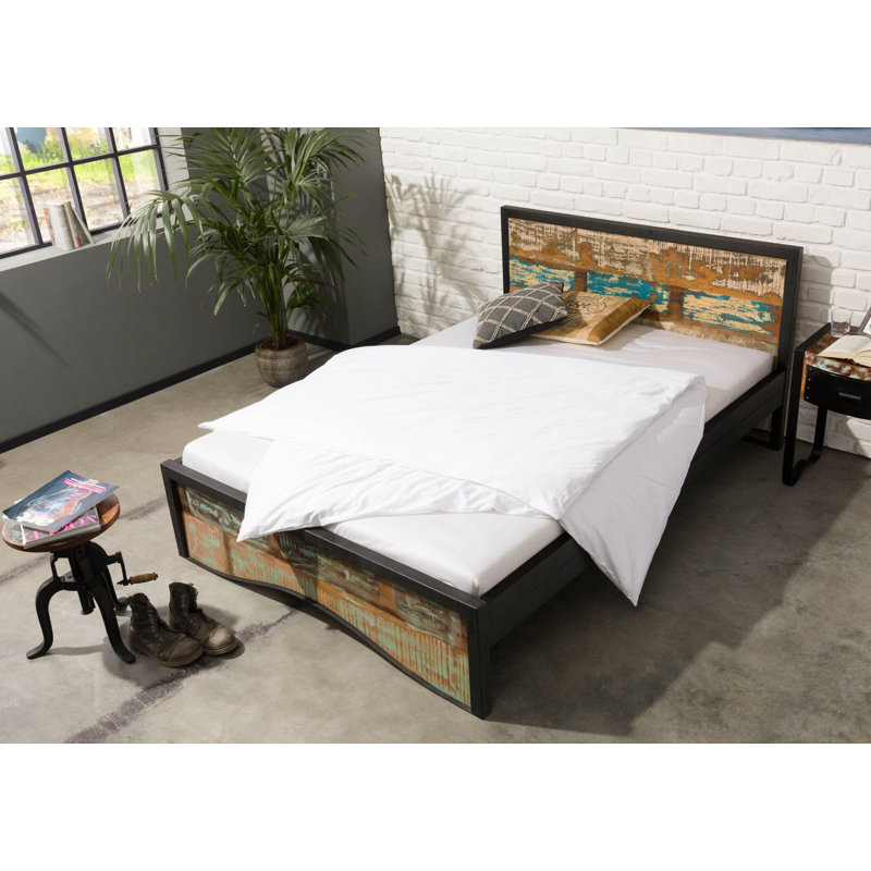 Industrial Bed Frame, European Double (140 x 200 cm)