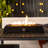 28 inch Tabletop Fire Pit, Propane Gas Fire Pit with Quick Connect Joint