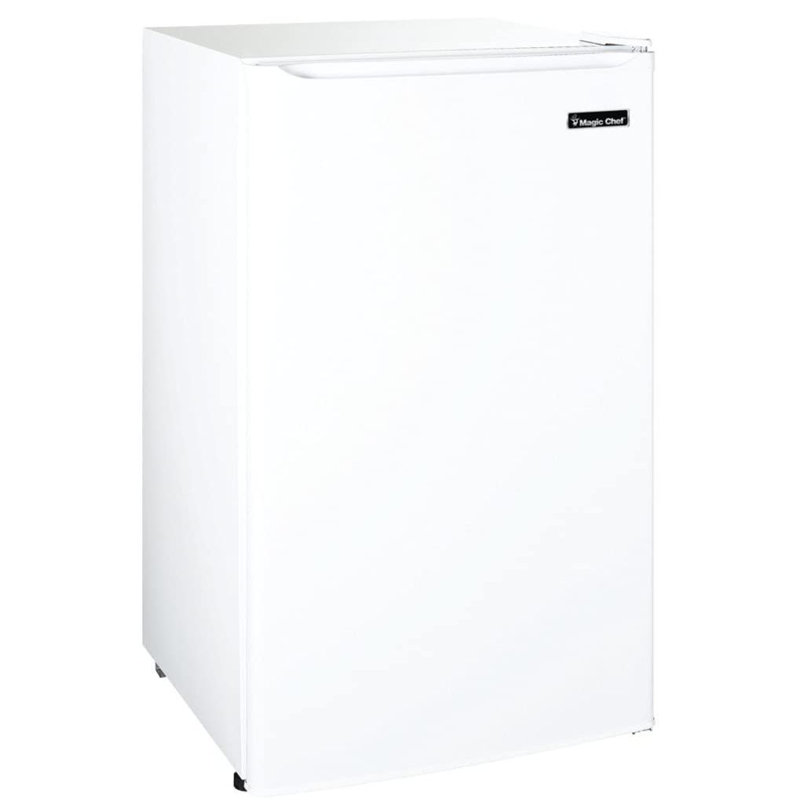 Mini réfrigérateur compact 3,5 pi³ avec congélateur Magic Chef MCBR350S2, Blanc