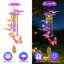 Carillon solaire papillon avec tubes en aluminium-1185301016