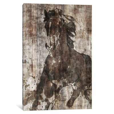 Galloping Horse by Irena Orlov - Wrapped Canvas Painting