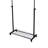 66" Tall Coat Rack With Black Finish