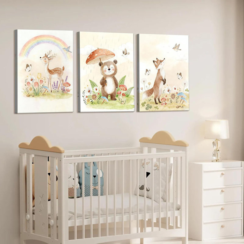 3 Piece Wrapped Canvas Print