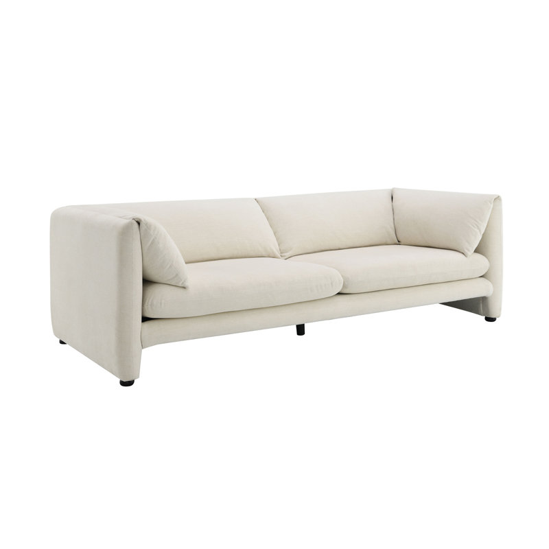 Jaeda Beige Boucle Sofa