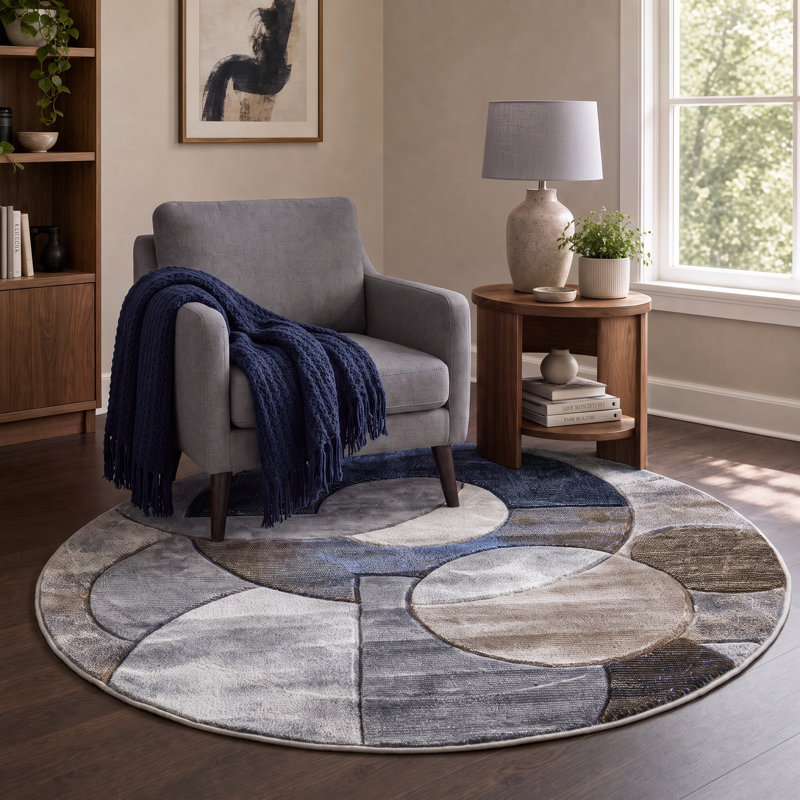 Tapis Caratunk, Rond 5 pi 3 po