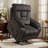 4 OKIN Motors Lay Flat Power Lift Recliner Chair with Heat & Massage, Electric Sofa, Cup Holders-1902952208