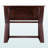Buariki Rectangular High Table with Drop Leaf in Walnut Finish, 36.00" H X 39.00" W X 31.00" D
