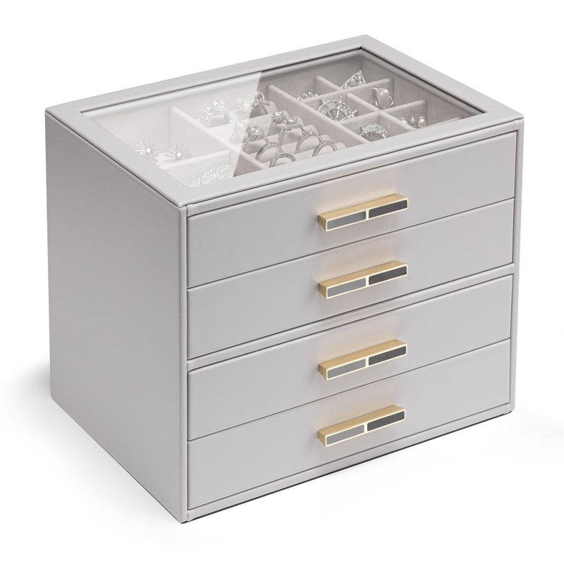 Royza Jewellery Box +, Gray