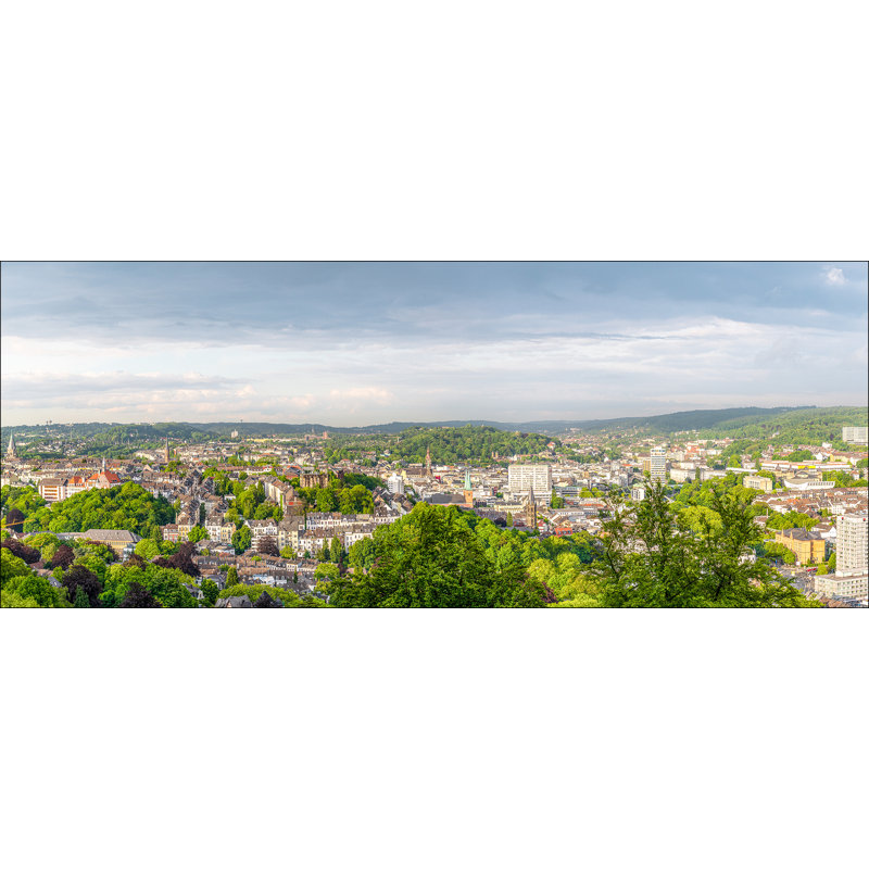 Wuppertal - No Frame Print on Canvas, 30cm H x 80cm W x 1.3cm D