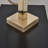 Brushed Gold Freestanding Bathtub Faucet Floor mount Tub Filler with Hand Shower