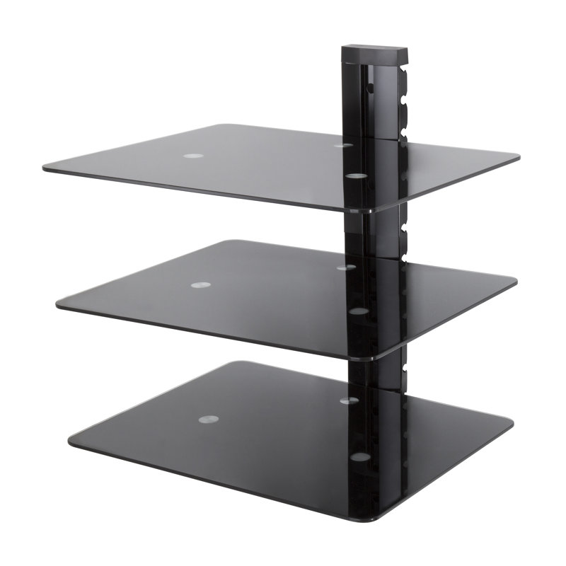 Wilhelmina 3 Piece Glass Tiered Shelf
