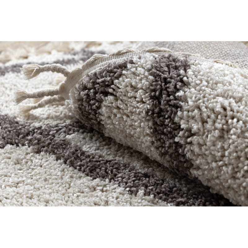 Round Willems Geometric Area Rug, Round 120cm