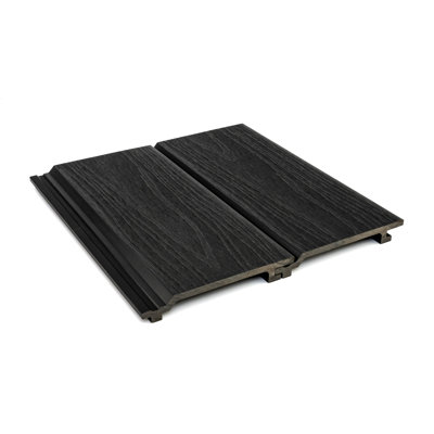 94.5" x 6.1" Outdoor Composite Shiplap Siding Panels For Exterior Walls, Façades & Home Upgrades, Weatherproof & UV-Resistant