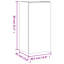 Orlandis Unfinished TV Stand for TVs up to 28" with Fireplace Included-1897358935
