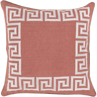 Linen Geometric Throw Pillow